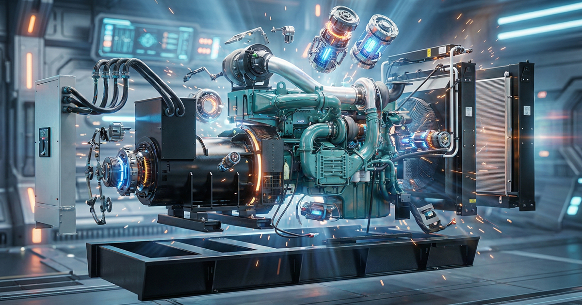 wie funktioniert ein generator