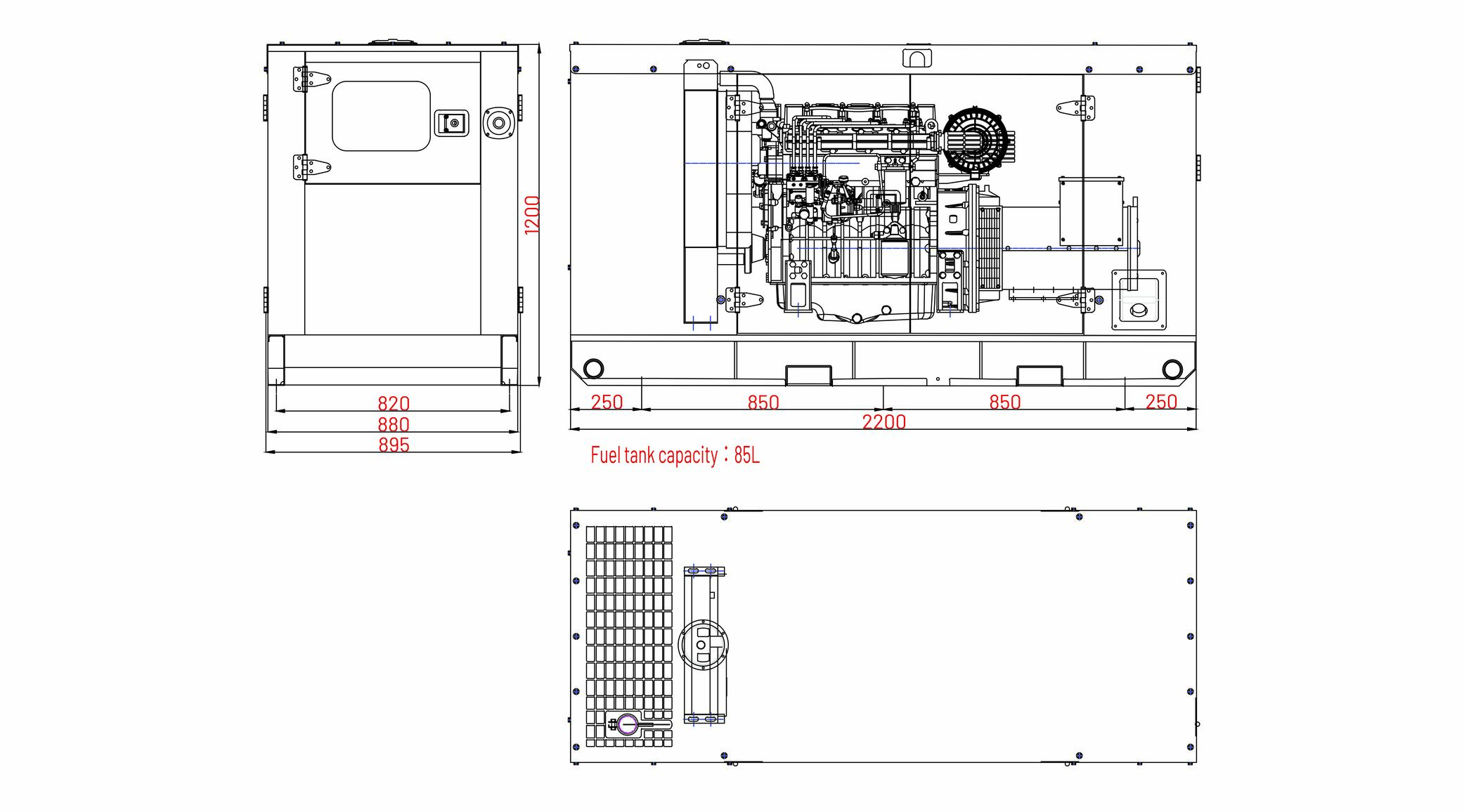 Kj Power Dimensions
