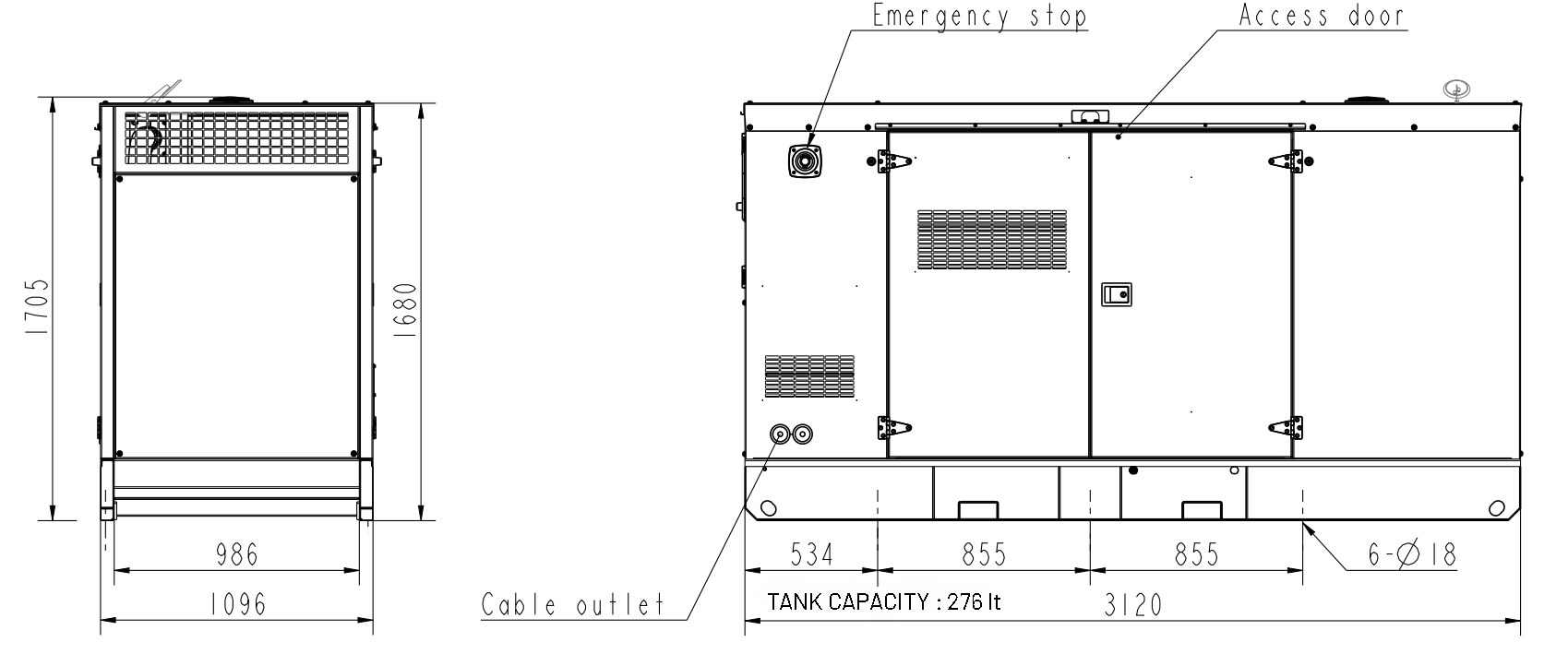 Kj Power Dimensions